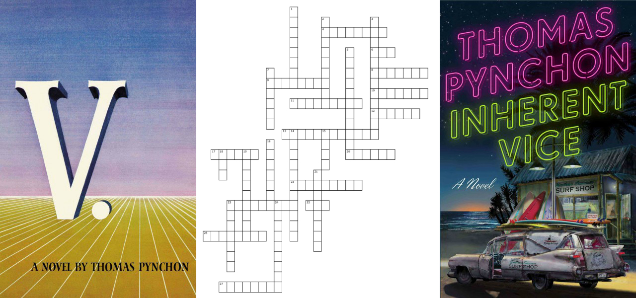 A V. Thomas Pynchon Crossword Puzzle The New York Public Library